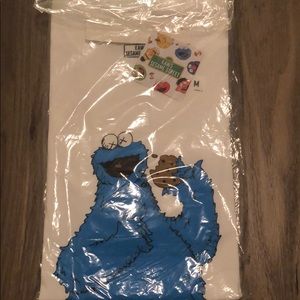 Uniqlo x kaws x Sesame Street Tshirt.